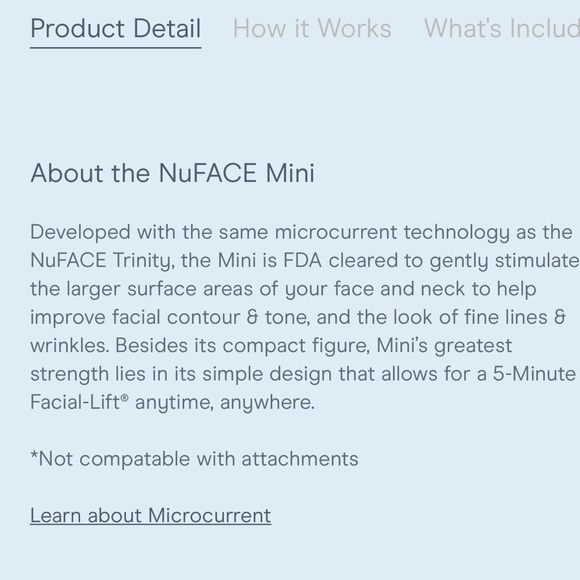 HP🎉🤍NUFACE MINI🤍 - Picture 4 of 6